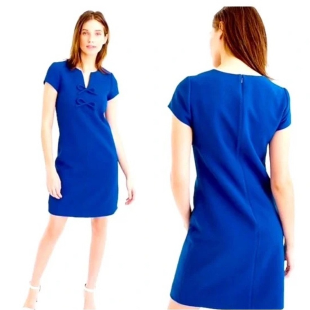 J. Crew Presentation Bow Accent Dress